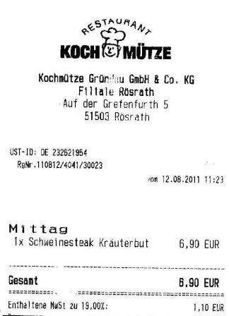 scss Hffner Kochmtze Restaurant